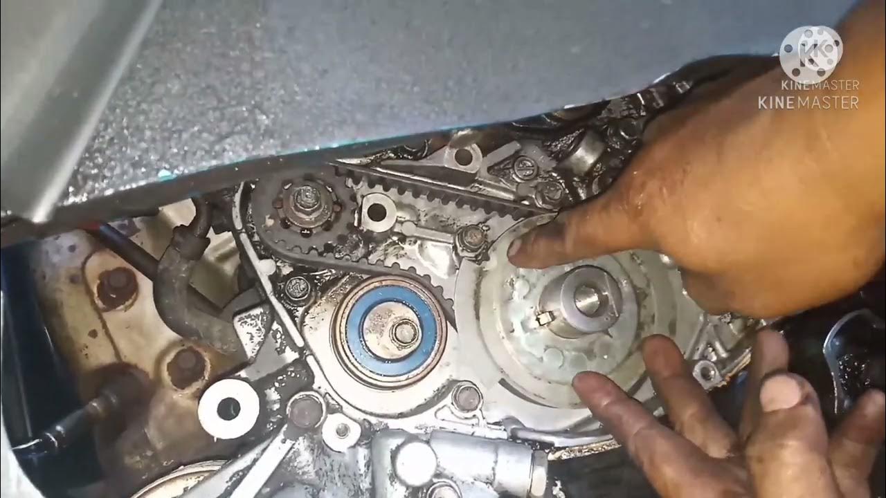 RVR MITSUBISHI PALIT TIMING BELT & OIL SEAL YouTube