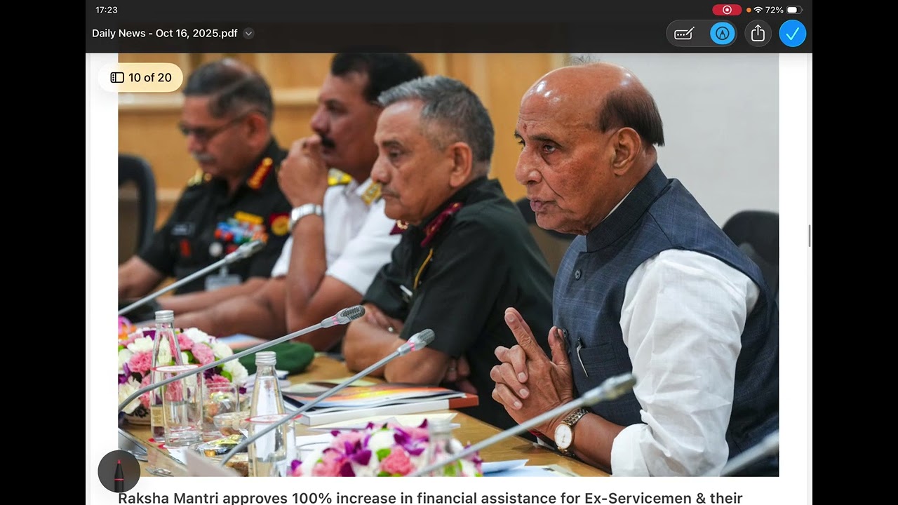 16 october 2025 Daily Current Affairs: Important News for Competitive Exams