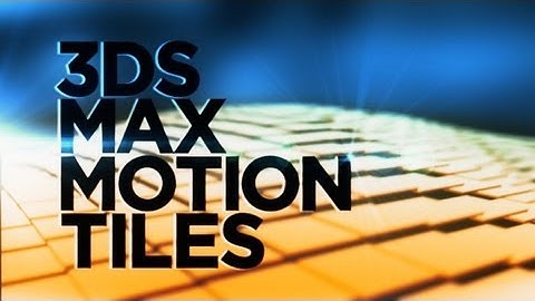 Floating Tiles Motion Graphics Tutorial