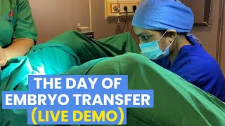 The Day Of Embryo Transfer Live Demo - Dr Asha Gavade Umang Hospital