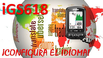 IGS618 CAMBIA EL IDIOMA