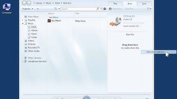 Windows 8.0 Professional - Change Settings for Burning a CD or DVD in Windows Media Player