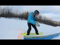 Kissing Bridge snowboarding edit 2011