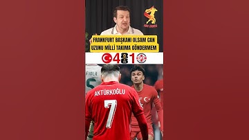 💥TÜRKİYE🇹🇷4-1🇬🇪GÜRCİSTAN KEREM YERİNE CAN UZUN OYNAMALIYDI #batuhankaradeniz #montella #millitakım