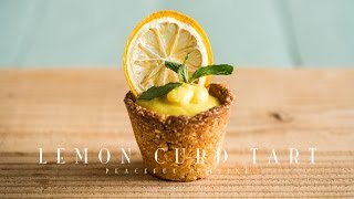 Lemon Curd Tart (vegan) ☆ レモンカードタルトの作り方