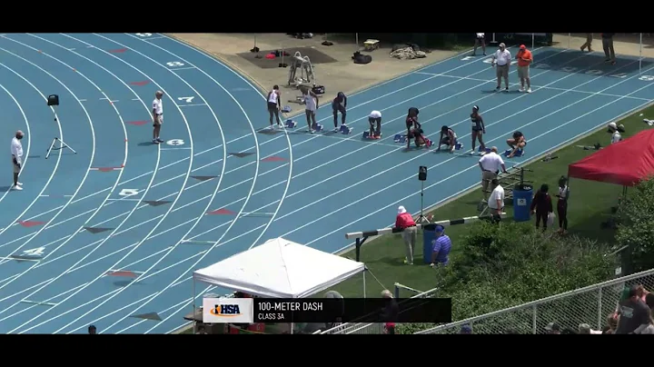 2025 3A Girls 100m Dash - Final | IHSA Track & Field State Championship [STATE RECORD!] (+0.5 m/s)