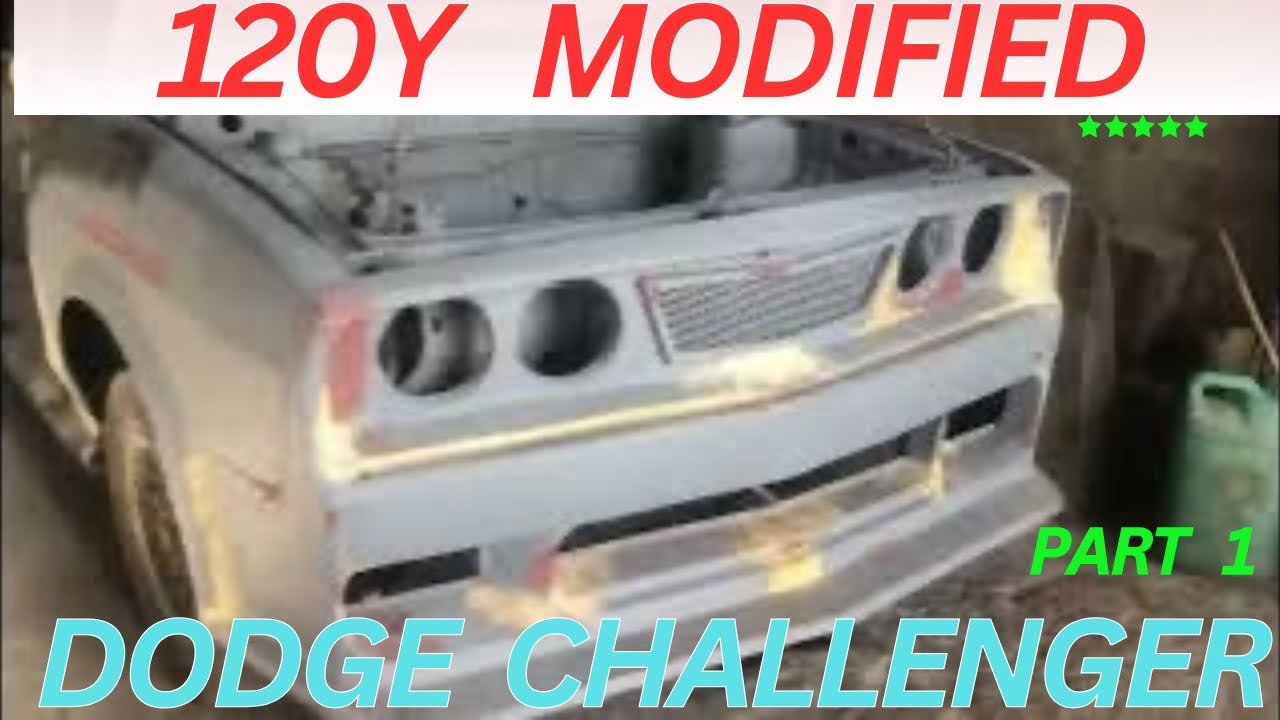 Dodge challenger || 120y convert to dodge challenger | 