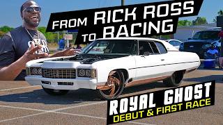 Donkmaster's First look at ROYAL GHOST $250K+ RACE DONK | Rick Ross Car Show Debut & First Race!