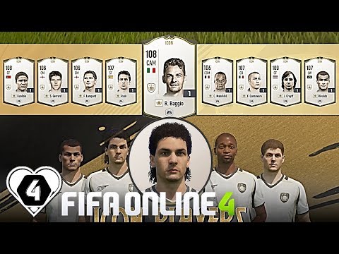 FIFA ONLINE 4: TEST HÀNG FO4 ICON Vs R. Baggio ICON Trong FO4 - ShopTayCam.com