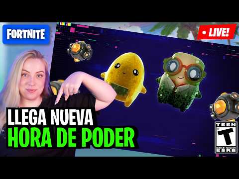 MAÑANA NUEVA HORA DE PODER EN FORTNITE 😍 LAVALKIRIA #epicpartner