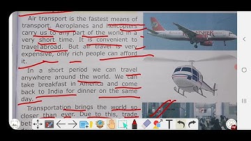 CBSE| 3rd std| Social science ch.9 Means of Transport| type of transportation transport |A+ tuition