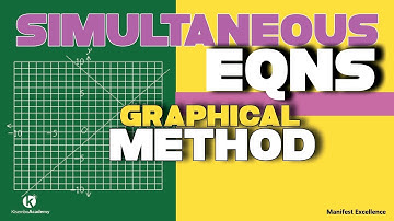 How to solve simultaneous equations graphically- Kisembo Academy GCSE Maths Revision