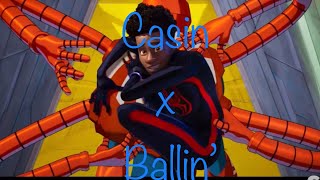Miles running from Spider Verse while Casin x Ballin’