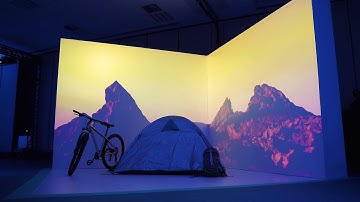 Spatial Design Using Projection Mapping