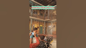 CREATING RAIN || How To Fake Rain In Film #behindthescene #bts