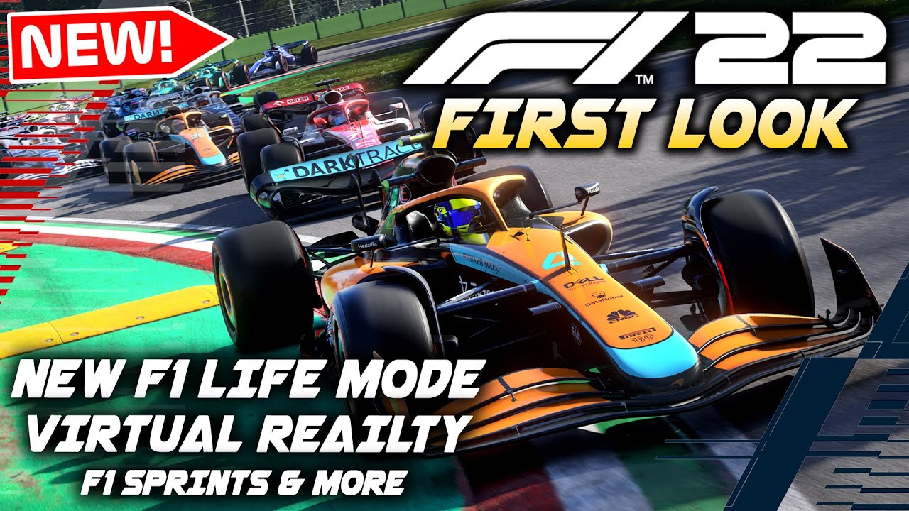 NEW EA's F1 22 Game: F1 LIFE HUB, VR SUPPORT, SPRINTS & MORE! All Details & First Look!