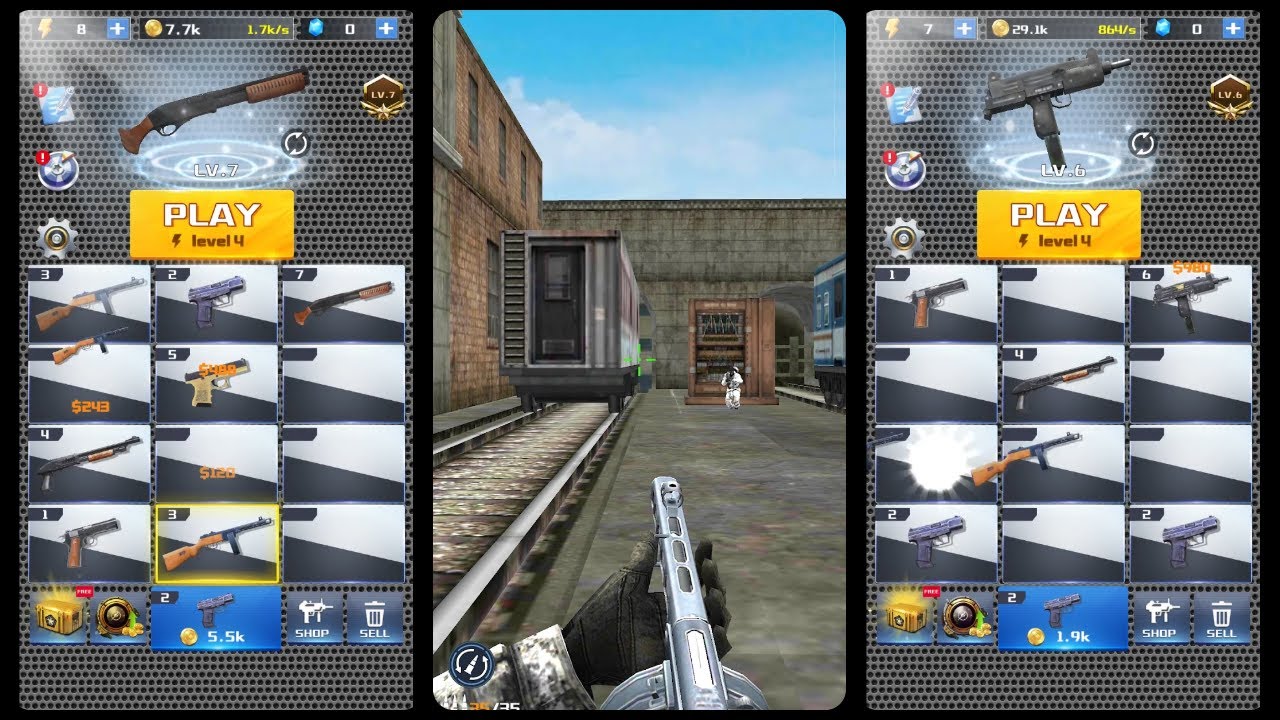 Merge Gun - Sim Shooting Mobile Gameplay Android