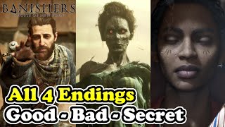 All 4 Endings Banishers Ghosts of New Eden (Secret Ending, Good Ending, Bad Ending)