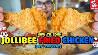 How to cook my twist on JOLLIBEE FRIED CHICKEN (CHICKENJOY) | DIY | COPYCAT RECIPE