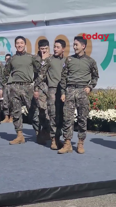 K-pop stars enlisted in army go viral for cover performance