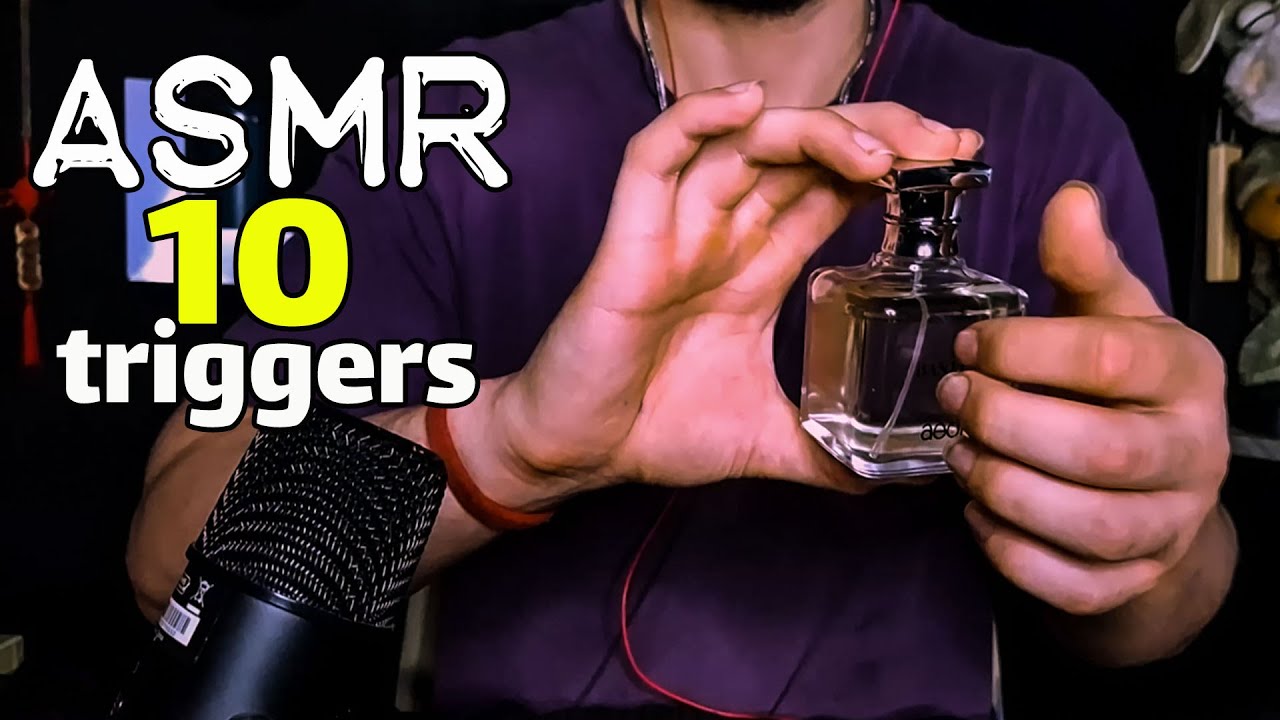 ASMR 10 Triggers to Help You Sleep ♥ (no talking)