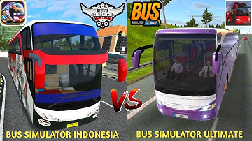 Bus Simulator Ultimate vs Bus Simulator Indonesia | Best Games Comparison - Best Bus Games