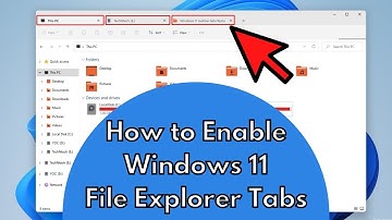 How to add multiple tabs in file explorer on Windows 11 using ViveTool