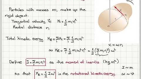 Week 10-2 Moment of Inertia