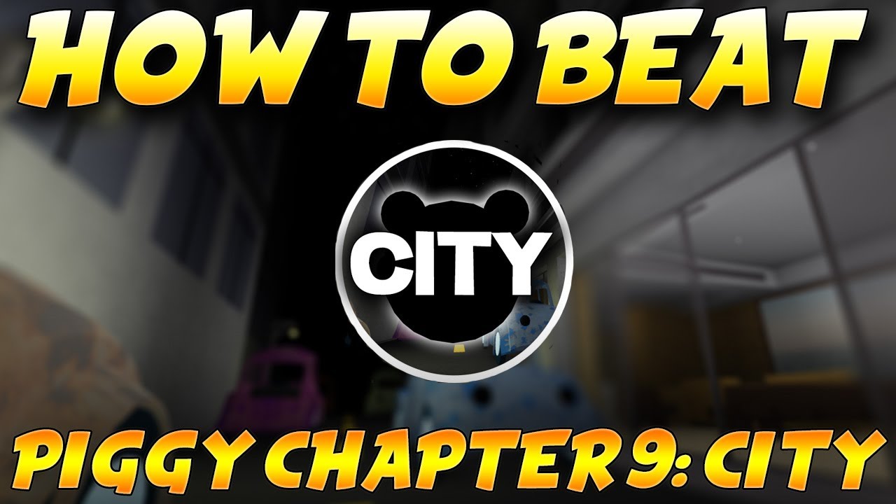 How To Beat Piggy Chapter 3 - roblox piggy city map background