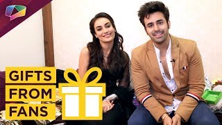 Surbhi Jyoti And Pearl V Puri Receive Gifts From Their Fans | Exclusive | India Forums