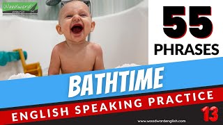 55 BATHTIME phrases | English Speaking Practice | Learn English Vocabulary by Woodward English 7,310 views 1 year ago 6 minutes, 36 seconds