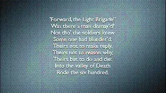 Charge of the Light Brigade Charge of the Light Brigade