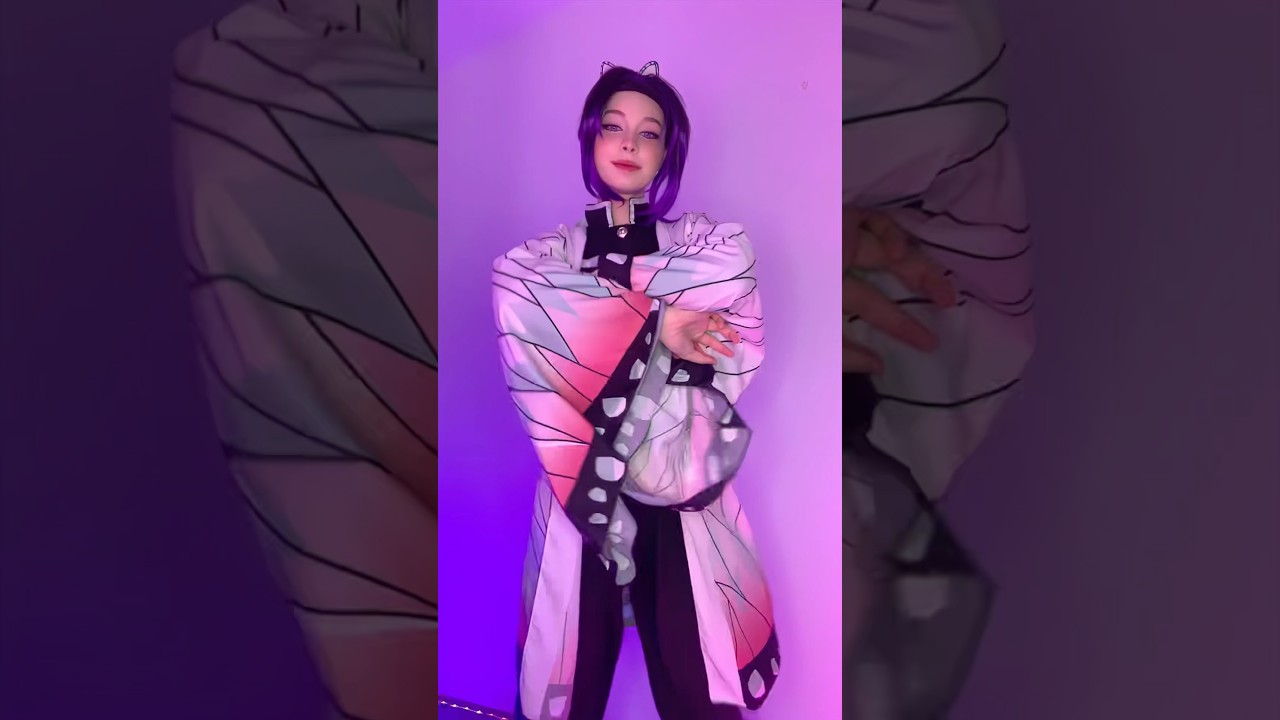 🥰🌸🦋#cosplay #shinobukocho #shinobu  #kimetsunoyaiba #demonslayer #dance #anime #tiktok #shorts