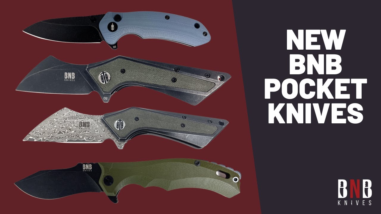 New 2024 BNB Pocket Knives In-depth Review