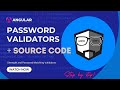 How to Validate Passwords in Angular
