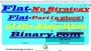 Flat - no Strategy_Binary.com