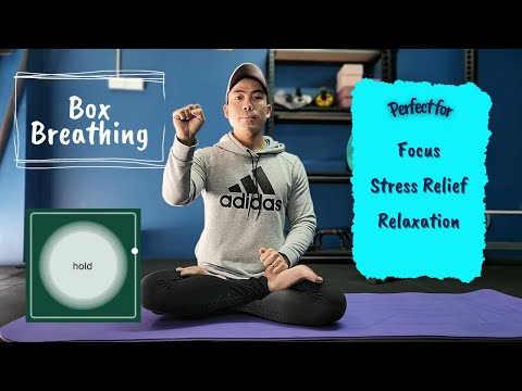Box Breathing Pranayama in 3 Minutes | For Immediate Focus & Stress Relief| Mindful Personal Trainer