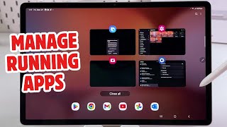 How to Manage Running Apps on Samsung Galaxy Tab S10+ 5G screenshot 4
