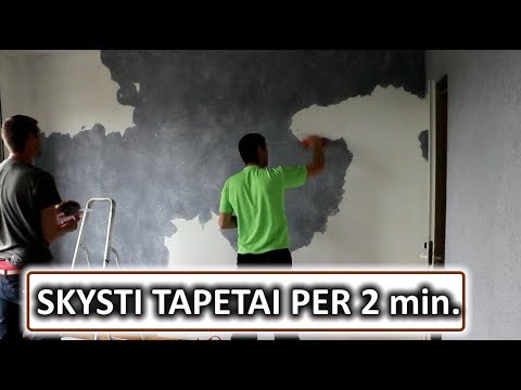 Video: Skysto Stiklo Tepimas