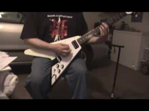 Scorpions - Is There Anybody There - schenker Epiphone flying v