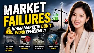Market Failures When Markets Don't Work Efficiently