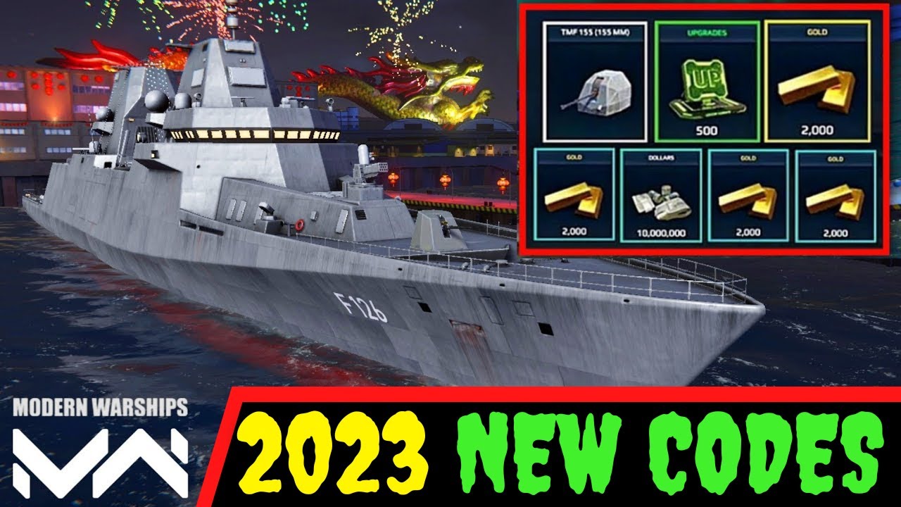 Códigos do World of Warships (Outubro 2023) - PS Verso