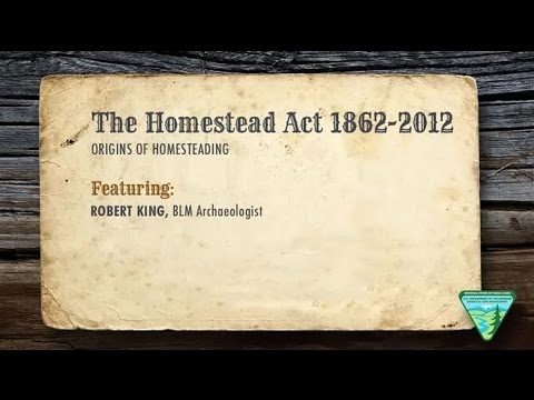 Video: Kas bija Homestead Act 1862?