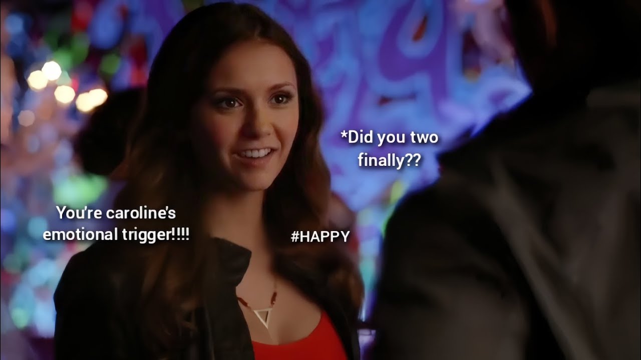 elena gilbert shipping/rooting for steroline for straight 7 minutes and 33 seconds