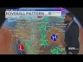 Thursday Forecast: Scattered showers and storms with cooler temperatures