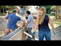 Pouring Concrete Foundation (Stem Wall) - Apartment Over Garage Build