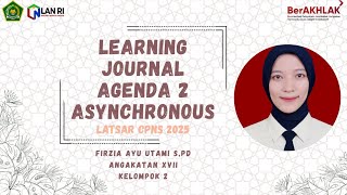 Tugas Individu : Learning Journal Asynchronous Agenda 2