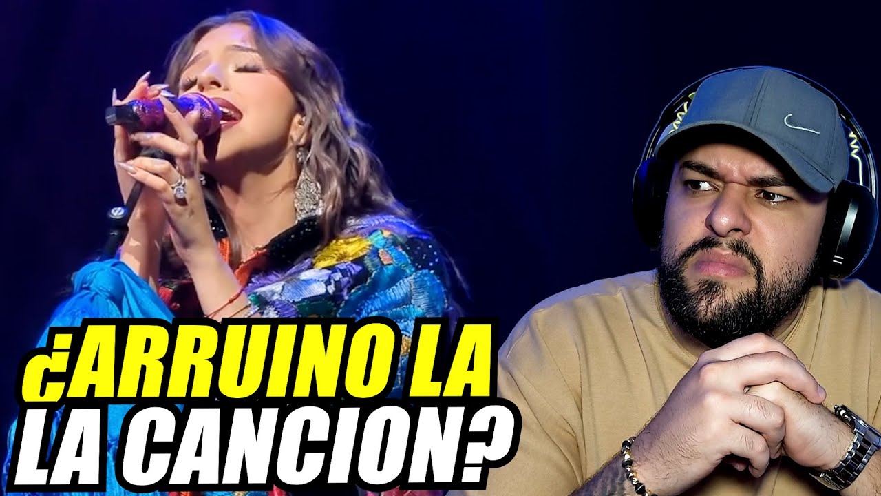 ANGELA AGUILAR CANTANDO LA GATA BAJO LA LLUVIA / ¿FUE UN DESASTRE? Reacción y análisis
