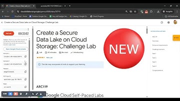 Create a Secure Data Lake on Cloud Storage: Challenge Lab [FORM 4] || #ARC119 || #2025 Solution