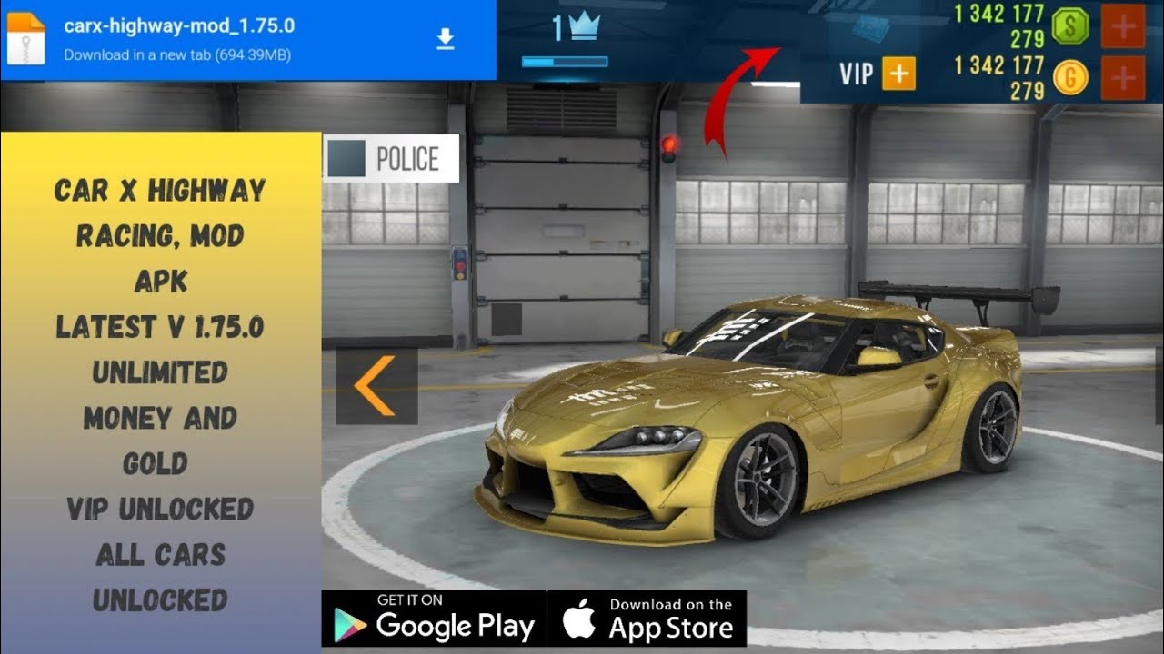 CarX Highway Racing Mod Apk .How To Get Unlimited Money & Gold CarX ...